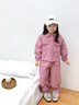 甜苗苗女童春秋套裝兒童衣服小女孩洋氣童裝可愛休閑寶寶工裝外套兩件套 女童休閑印花兩件套【粉色小花】 120 碼【身高115cm左右】建議5-6歲 曬單實(shí)拍圖