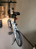 大行（DAHON）KT610折疊自行車16英寸單速男女學(xué)生上班上學(xué)城市通勤單車 白色 曬單實(shí)拍圖