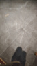 歌維3米寬地板革水泥地直接鋪PVC家用地板革加厚耐磨防水防滑地板貼 K11方形灰瓷磚 3m*6m 曬單實(shí)拍圖