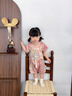 迪士尼寶寶嬰兒衣服夏季男女寶寶連體衣可愛(ài)周歲哈衣洋氣國風(fēng)爬服滿(mǎn)月百天衣 粉紅色 73cm 73碼建議7-9個(gè)月13-18斤cm 曬單實(shí)拍圖