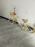 鳳凰（Phoenix）兒童自行車(chē)青少年單車(chē)6-8-10-12歲學(xué)生車(chē)公主車(chē)中大童復古腳踏車(chē) 麥田黃-高配碟剎款 20寸(適合135-155cm) 曬單實(shí)拍圖