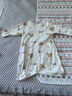 童泰（TONGTAI）嬰兒睡袍春秋睡衣兒童防踢被家居服內(nèi)衣TS43C176-DS橘色73cm 曬單實拍圖