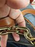 蔻馳（COACH）月牙包  Luna 27 系列經(jīng)典老花皮革腋下包女款單肩包 棕色CM584-B4TXN 曬單實(shí)拍圖