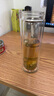 希諾（HEENOOR）抗菌玻璃杯雙層隔熱高檔車(chē)載水杯男2025新款泡茶杯子X(jué)N-9607KT 曬單實(shí)拍圖