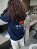藍之旺衛衣定制工作服印字印logo班服立領(lǐng)開(kāi)衫外套男企業(yè)文化衫訂做衣服 水墨藍 L 曬單實(shí)拍圖