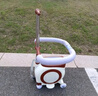 小傘電動(dòng)車(chē)兒童座椅前置雅迪愛(ài)瑪電瓶車(chē)寶寶座椅通用電車(chē)小孩安全坐凳 咖色【護(hù)欄+星月白坐墊】 捆綁式 8個(gè)月-3歲 電動(dòng)車(chē)兒童座椅 曬單實(shí)拍圖