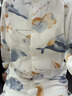 草景家（caojingjia）秋冬待產(chǎn)裙褲子兩件套月子服純空氣棉孕婦睡衣保暖夾層產(chǎn)后可哺乳 QAB兩件套99001+901# XL碼  建議體重120-140斤左右 曬單實(shí)拍圖