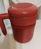 膳魔師（THERMOS）保溫杯520ml男女辦公304鋼馬克咖啡杯便攜泡茶水杯子TCMM-520 RD 曬單實(shí)拍圖
