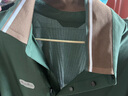 勁霸男裝【桑蠶絲】休閑簡(jiǎn)約撞色夏季短袖高檔polo衫男BTKT2546 軍綠 185  曬單實(shí)拍圖