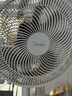 美的（Midea）電風扇家用7葉落地扇搖頭電風扇循臥室宿舍輕音風扇臺式桌面小型風扇臺地兩用升級款 白色丨7葉臺地兩用 曬單實拍圖
