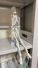 豐帆 人體骨骼模型全身脊椎脊柱模型醫用45cm85cm骷髏可活動(dòng)骨架結構解剖模型標本美術(shù)瑜伽教學(xué)教具 A款【45cm白色】 曬單實(shí)拍圖