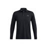 安德瑪（UNDERARMOUR） Playoff男子高爾夫運動(dòng)長(cháng)袖Polo衫1387123 黑色001 XL 曬單實(shí)拍圖