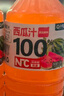 美玏 西瓜汁100%NFC果汁1.25L*2無(wú)添加大瓶飲料0脂解渴夏日天然飲品 曬單實(shí)拍圖
