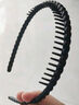 美膚語(yǔ)防滑波浪隱形發(fā)箍男士頭箍 背頭壓發(fā)發(fā)窟發(fā)捆碎發(fā)卡整理女MF8936 曬單實(shí)拍圖