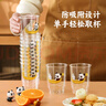 美麗雅一次性杯子300ml*40只印花航空杯食品級加厚飲料杯塑料水杯茶杯 曬單實(shí)拍圖
