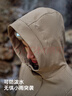 伯希和（Pelliot）沖鋒軟殼衣秋冬防風(fēng)衣防潑水收腰女士外套休閑登山服12330602黑XL 曬單實(shí)拍圖