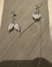 伊黛兒海鹽冰晶魚(yú)尾貝殼耳環(huán)女水晶耳釘小眾設(shè)計(jì)輕奢氣質(zhì)不對(duì)稱流蘇耳飾 E4073魚(yú)尾不對(duì)稱耳釘 曬單實(shí)拍圖