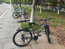 飛鴿（FLYING PIGEON）飛鴿山地自行車成人男女變速青少年中小學(xué)生車越野戶外騎行賽單車 【高碳鋼】G8002代-輻條輪-灰色 26寸輪組（適合160-180cm） 21速入門版 曬單實(shí)拍圖