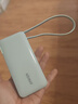 ANKER安克【新3C認(rèn)證可上飛機(jī)】三合一能量棒充電寶自帶線充電器10000毫安30W移動(dòng)電源-C線版蘋(píng)果17 藍(lán) 曬單實(shí)拍圖