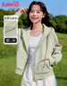 班尼路（Baleno）短款連帽開(kāi)衫衛衣外套女2025春秋季新款小個(gè)子穿搭慵懶風(fēng)休閑帽衫 曬單實(shí)拍圖