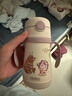 膳魔師（THERMOS）兒童吸管保溫杯超輕316L不銹鋼把手學(xué)生杯幼兒園嬰兒水杯上學(xué)TCKC 曬單實(shí)拍圖