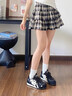 網(wǎng)面透氣德訓鞋女2025夏季新款厚底學(xué)生百搭輕便休閑阿甘運動(dòng)女鞋 黑色 39 曬單實(shí)拍圖