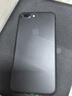 今舞 適用蘋(píng)果7/8plus手機(jī)殼se2/se3超薄磨砂iphone7p全包硬殼女男款PP殼保護(hù)套 蘋(píng)果7P/8P-5.5寸通用-透明黑 曬單實(shí)拍圖