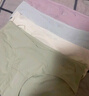 十月結(jié)晶孕婦內(nèi)褲女懷孕早期中晚期月子專用棉抑菌低腰托腹 L碼 4條裝 曬單實拍圖