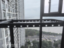 華峰晾衣架落地折疊陽(yáng)臺曬衣架翼型簡(jiǎn)易室內掛衣架加厚鋁合金衣架掛架 【灰1.6m 】 50掛孔+8夾 曬單實(shí)拍圖