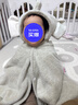 BABYGREAT嬰兒浴巾兒童洗澡巾斗篷帶帽子新生兒寶寶連帽包裹巾吸水速干四季 【斗篷連帽浴巾丨四季款】小象敦敦 曬單實(shí)拍圖