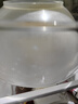 青蘋果食品級(jí)無鉛玻璃碗和面盆沙拉碗加厚大號(hào)湯碗揉面盆2.6L大容量 曬單實(shí)拍圖