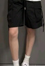 麓格立 工裝短褲女夏季涼感薄款運動(dòng)速干外穿冰絲寬松顯瘦休閑五分褲 工裝短褲黑色 M 【建議80-100斤】卡碼拍大 曬單實(shí)拍圖