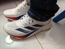 adidas ADIZERO BOSTON 12超輕馬拉松玻纖柱專業(yè)競訓(xùn)跑鞋阿迪達(dá)斯   亮白/深藍(lán)/純寶石紅   42 曬單實(shí)拍圖
