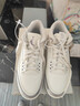 耐克（NIKE）官方女鞋Air Jordan3 AJ3潮流百搭復古運動(dòng)籃球鞋 CK9246-100 43 曬單實(shí)拍圖