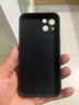 奶小鴨 適用蘋果13手機殼 iphone13保護套鏡頭全包硅膠防摔超薄創(chuàng)意卡通簡約網(wǎng)紅軟殼男女款 石墨黑 曬單實拍圖
