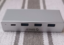 奧?？?ORICO)Type-C分線器USB3.0hub擴(kuò)展塢集線器鋁合金卡扣式 臺式筆記本高速延長線帶供電口MH4PC 曬單實(shí)拍圖