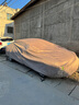 RATHBONE汽車(chē)車(chē)衣車(chē)罩防曬防雨隔熱遮陽(yáng)全罩防冰雹防砸通用四季加厚牛津布 曬單實(shí)拍圖