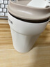 九陽保溫杯陶瓷內(nèi)膽咖啡杯女生高顏值便攜水杯不銹鋼杯子禮物 白色-WV103 330ml 曬單實(shí)拍圖