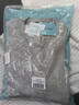 JEANSWEST LIFE真維斯加絨衛衣男秋冬季加厚保暖外套三角設計重磅灰色圓領(lǐng)上衣 曬單實(shí)拍圖