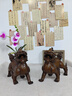 天祥緣紫銅貔貅擺件一對純銅天祿皮丘客廳招辦公室玄關(guān)酒柜財禮品大號紫銅-26號火貔貅一對 曬單實(shí)拍圖