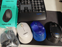 羅技（Logitech）M330 靜音鼠標 無(wú)線(xiàn)鼠標 辦公鼠標 右手鼠標 帶無(wú)線(xiàn)微型接收器 黑色 曬單實(shí)拍圖