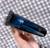 飛科（FLYCO）男士剃須刀電動(dòng)刮胡刀充電胡須刀三頭剃胡刀情人節禮物送男朋友老公父親須刨 天藍標配 曬單實(shí)拍圖