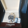 浪琴（LONGINES）瑞士手表 康卡斯潛水系列機械鋼帶男表 L37423967 藍色太陽(yáng)飾紋41.0 mm 曬單實(shí)拍圖