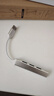 S 斯洛普 THROPEUSB3.0集線器多接口擴(kuò)展塢臺式機(jī)主機(jī)筆記本電腦手機(jī)平板通用拓展連接鍵盤鼠標(biāo)U盤typec延長線HUB 灰色/USB3.0接口【免驅(qū)動不卡頓】 曬單實(shí)拍圖