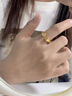 中國黃金（CHINA GOLD）貓爪黃金戒指女款足金貓咪爪子指環(huán)手飾婦女節生日禮物送女友愛(ài)人 貓爪戒指  約1g 圈號10 曬單實(shí)拍圖