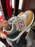 NEW BALANCE nb童鞋小中童0-7歲經(jīng)典拼接透氣舒適防滑休閑軟底跑步運動鞋996 灰色/土黃/深藍996JP3 27.5 （腳長16cm） 曬單實拍圖