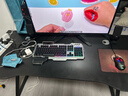 皆客電腦桌臺式電競桌子雙人游戲桌椅家用辦公桌書桌工作臺學(xué)習(xí)寫字桌 破價(jià)福利【碳纖黑140*60】 曬單實(shí)拍圖