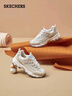 斯凱奇（Skechers）奶茶熊女鞋秋季厚底老爹鞋軟底百搭熊貓鞋休閑運動鞋149238 曬單實拍圖