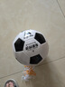 得力（deli）4號球足球兒童學(xué)生青少年比賽訓(xùn)練PVC機(jī)縫考試足球  曬單實拍圖