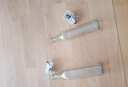 欣美雅（xinmeiya）玻璃油壺防漏油罐廚房家用醬油瓶醋瓶油瓶套裝不掛油香油瓶料酒瓶 方型 倒油壺 500ml 六只+蠔油壓嘴 曬單實(shí)拍圖